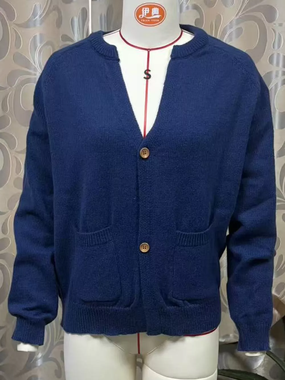 Full Size Button-Down Knit Cardigan Plus Size, image 9
