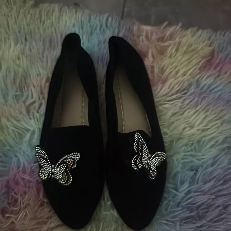 Butterfly Decor Slip-Ons, image 18