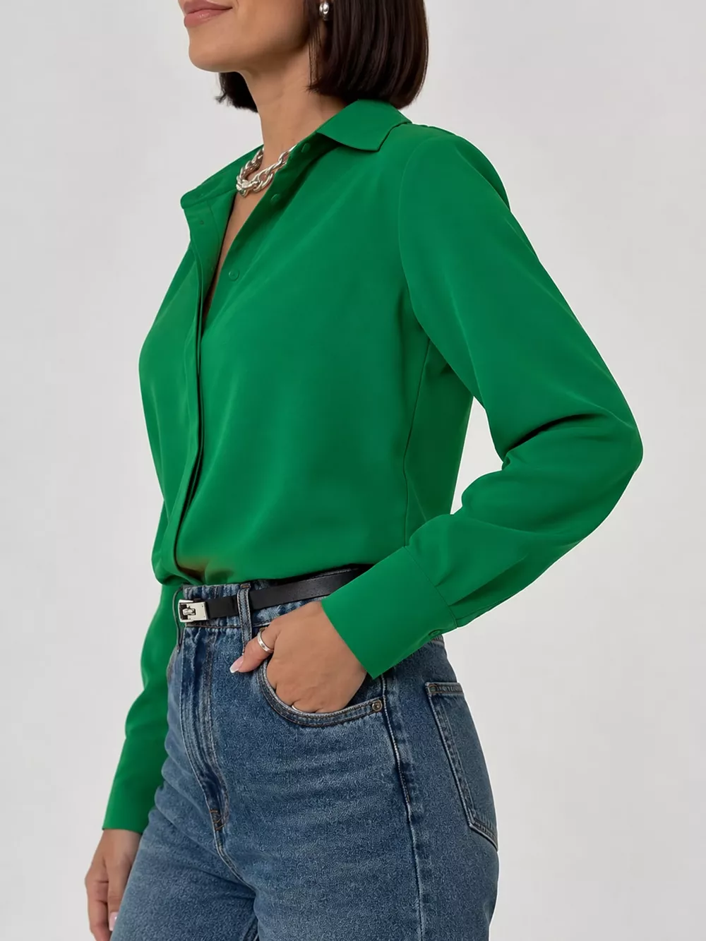 Button Up Long-Sleeve Shirt, image 14