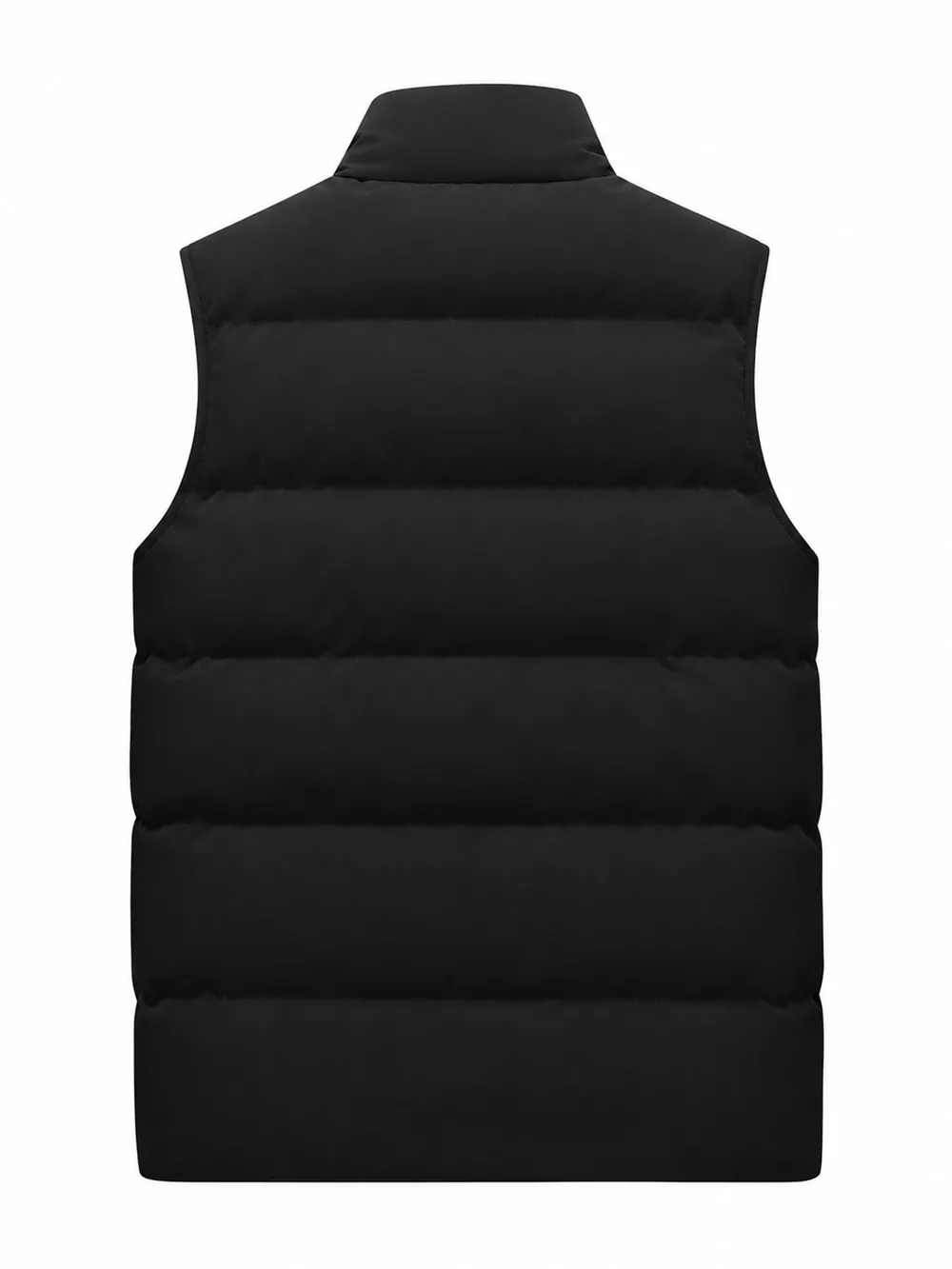 Men's Plus Size Lightweight Zip Up Puffer Vest, image 3
