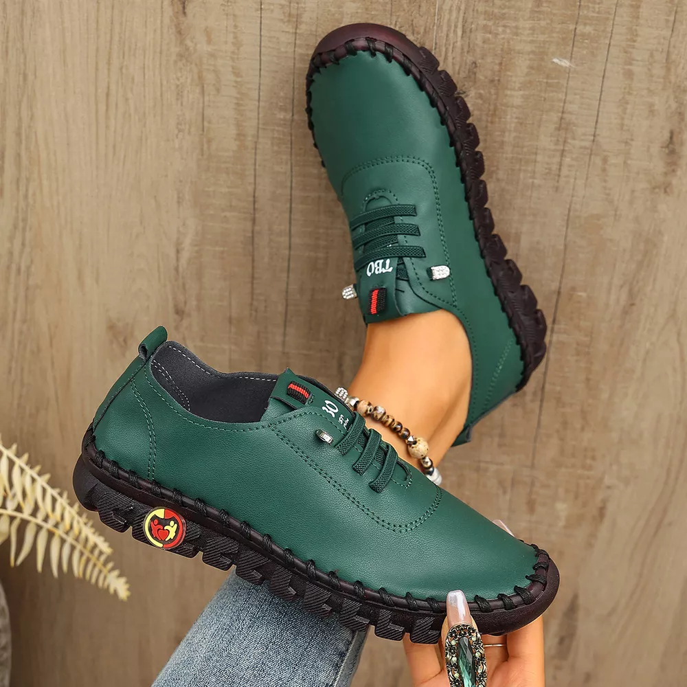 Round Toe Lace Up Sneakers, image 9