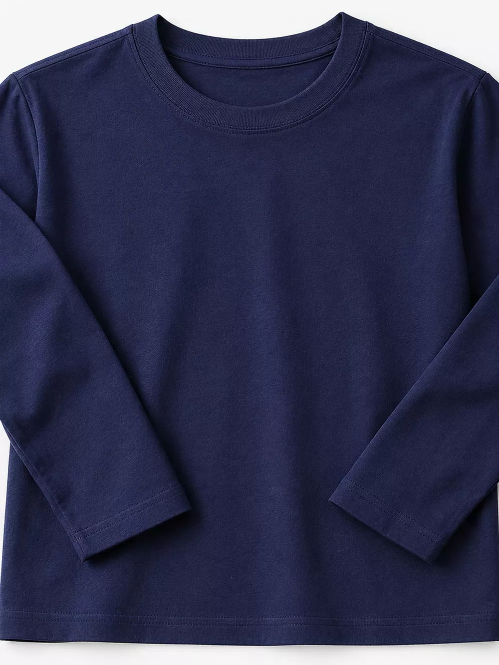 Men's Plus Size Round Neck Long Sleeve T-Shirt, image 26