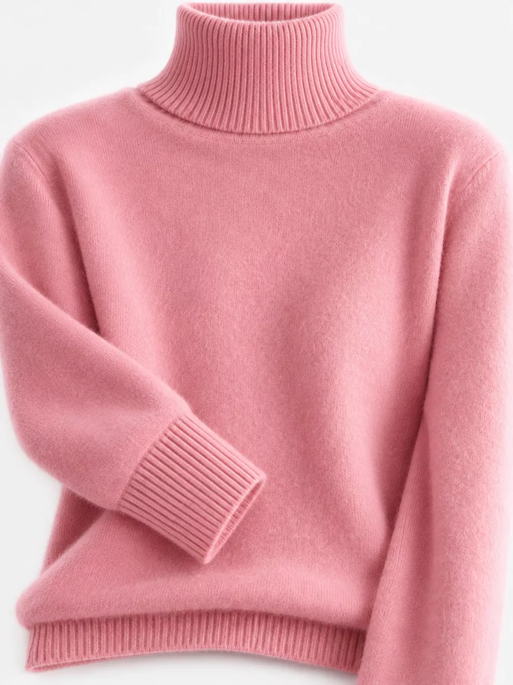Full Size Turtleneck Long Sleeve Sweater Plus Size, image 40