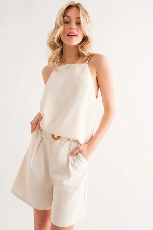 Sleeveless Basic Cami Top, image 2