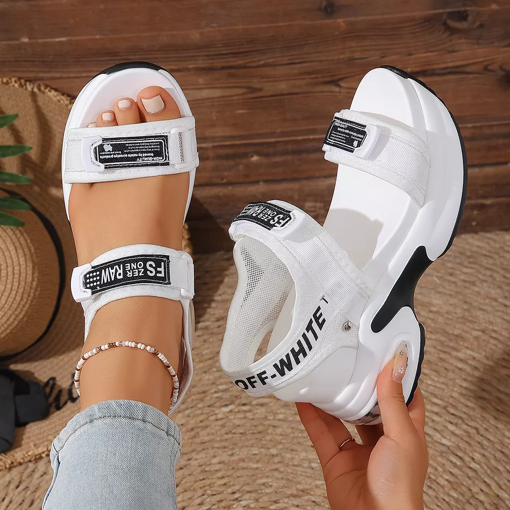 Open Toe Wedge Sandals, image 7