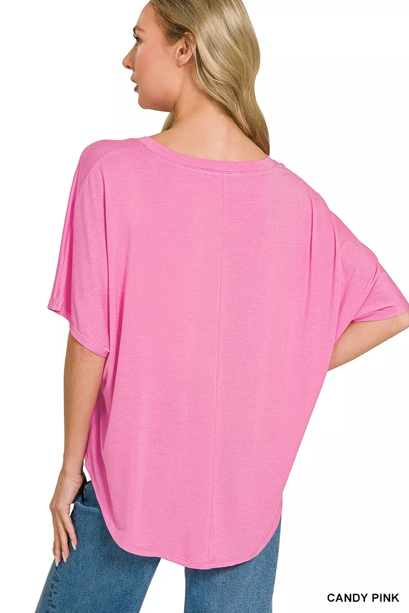 V-neck Oversized Top & Pants Set, image 14