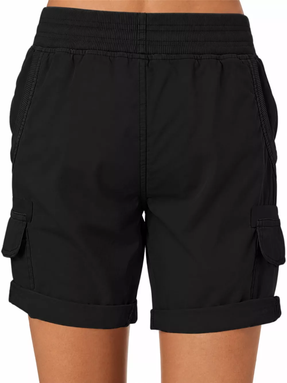 Full Size Drawstring Cargo Shorts Plus Size, image 13