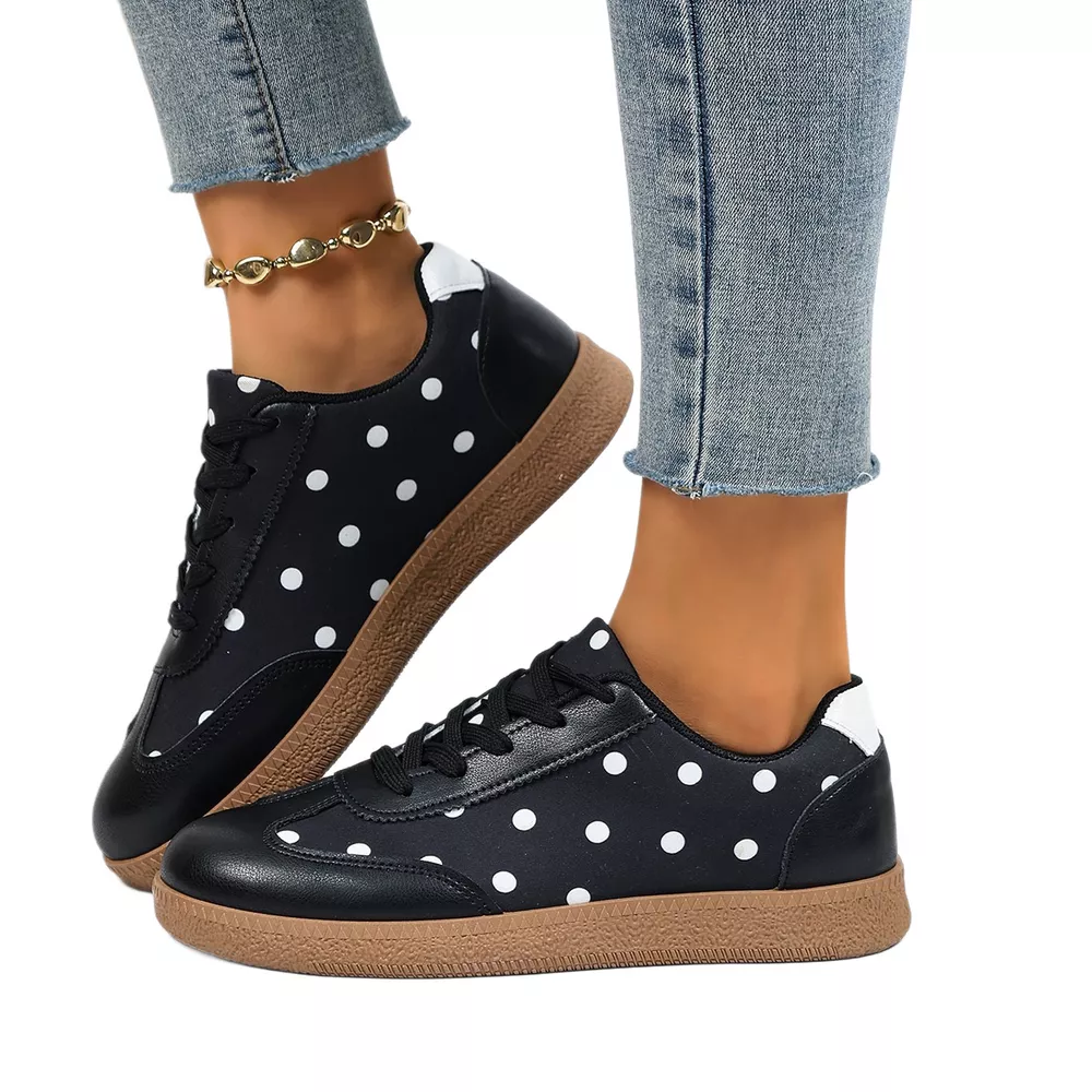 Polka Dot Casual Sneakers, image 6