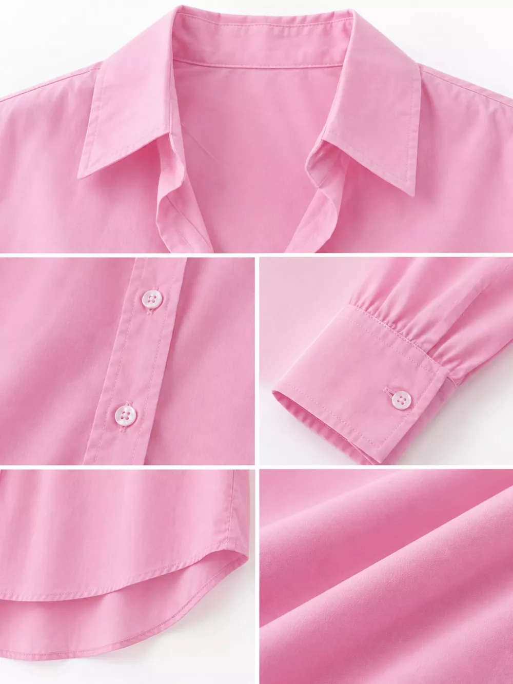 Full Size Oversized Button-Down Long Sleeve Shirt Plus Size, image 15