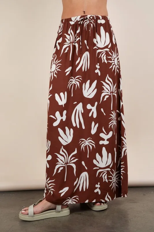 Printed Resort Midi Skirt, image 4