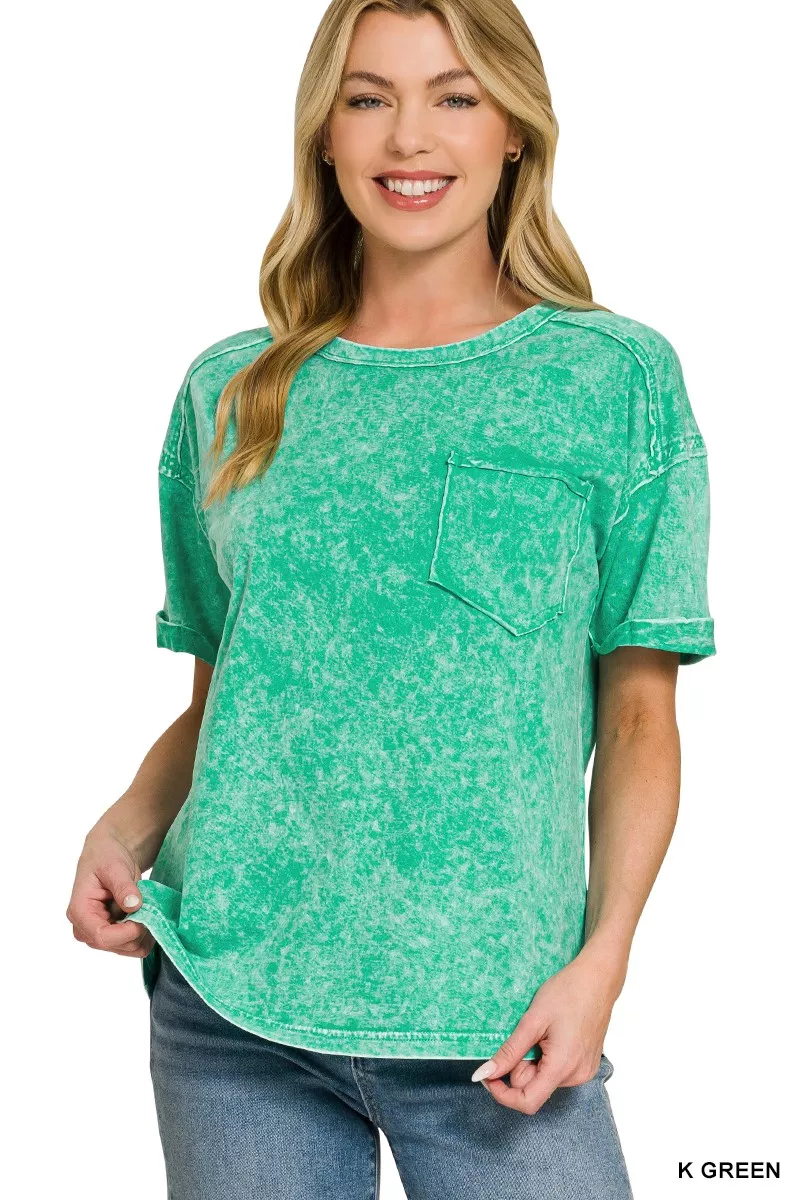 Halo Washed Relaxed Fit Tee