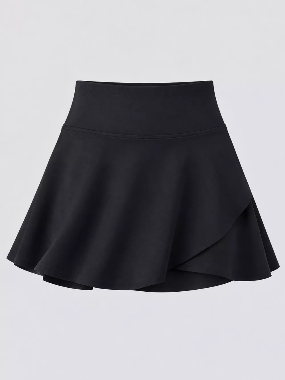 Full Size High-Waisted Flared Athletic Skirt with Breathable Performance Fabric Plus Size, image 29