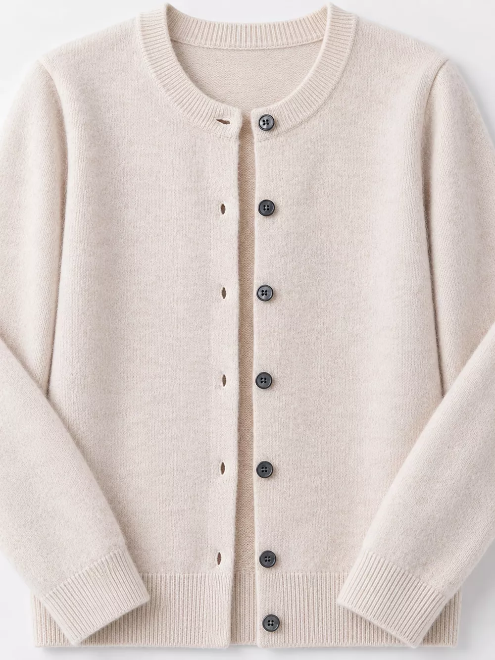 Crew Neck Button-Down Cardigan, image 36