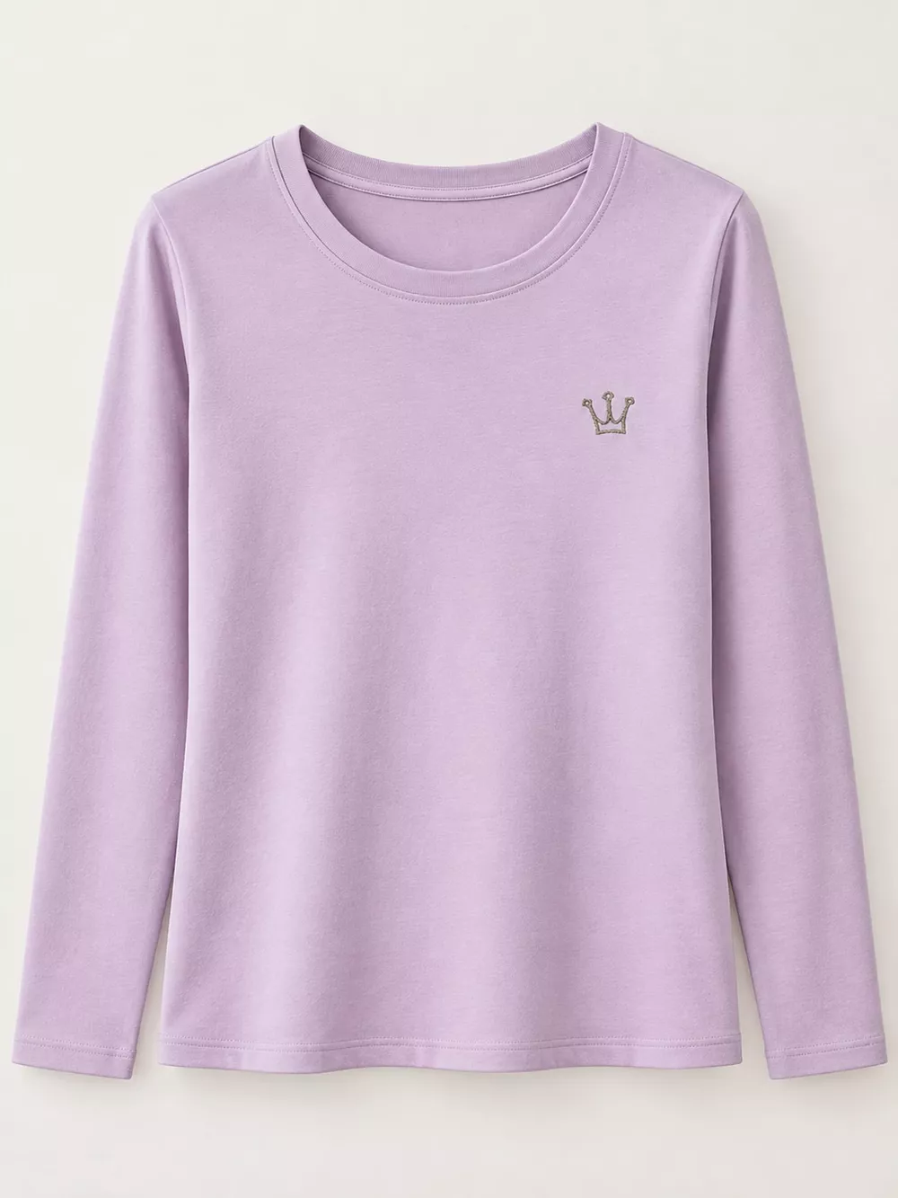Full Size Crown Long Sleeve T-Shirt Plus Size, image 28