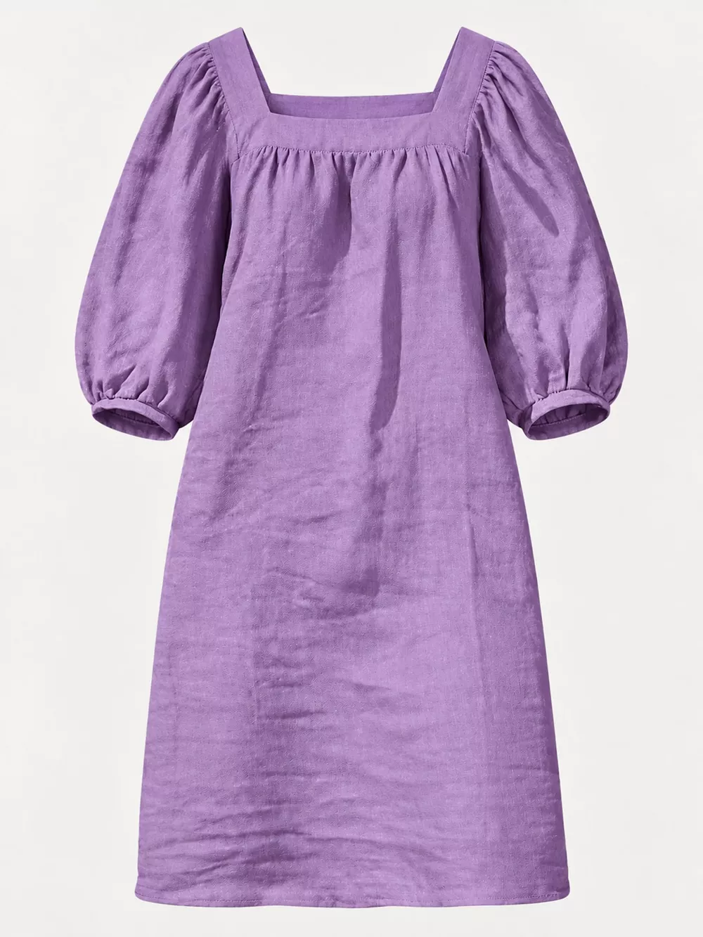 Square Neck Puff Sleeve Mini Dress, image 33