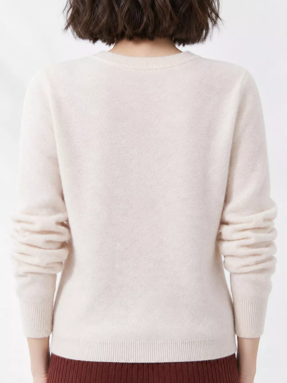 Crew Neck Button-Down Cardigan, image 5