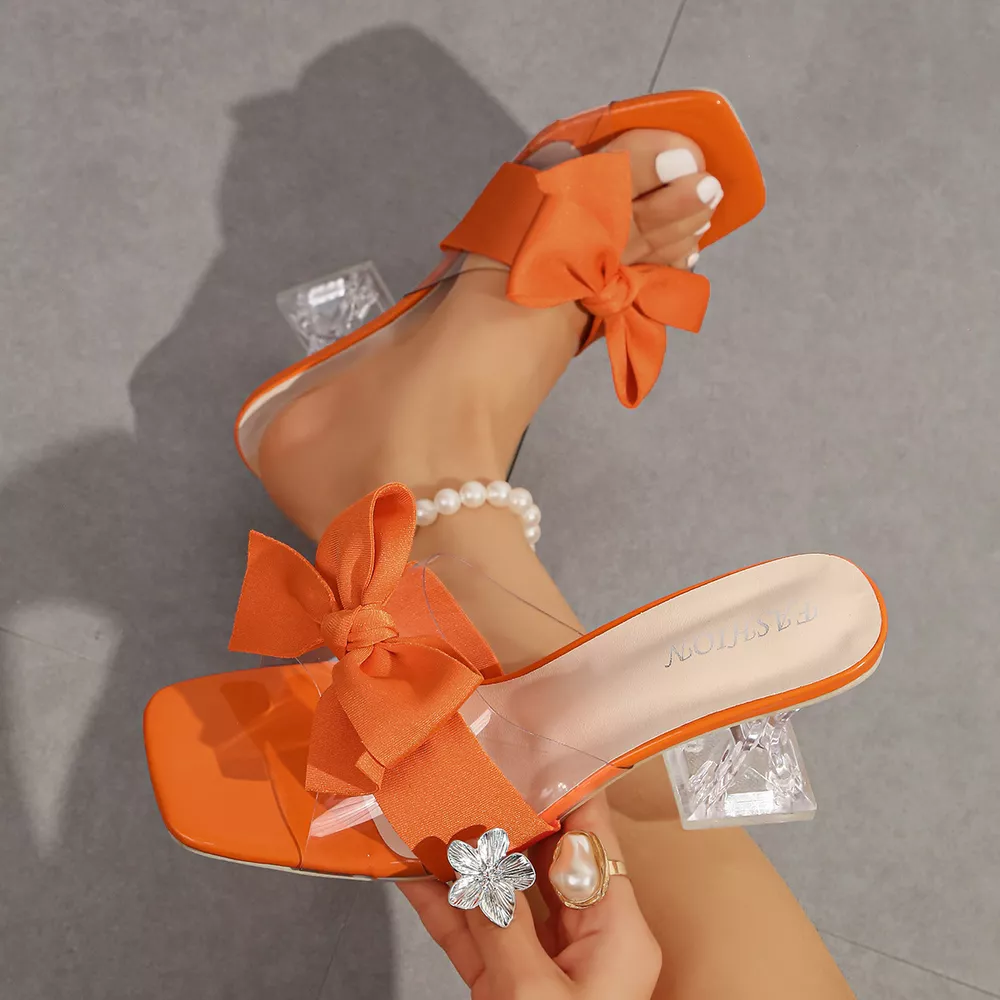 Open Toe Bow Sandals, image 7