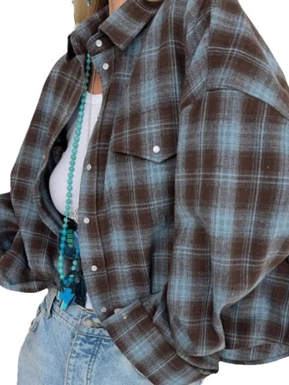 Plaid Button Up Shirt, image 34