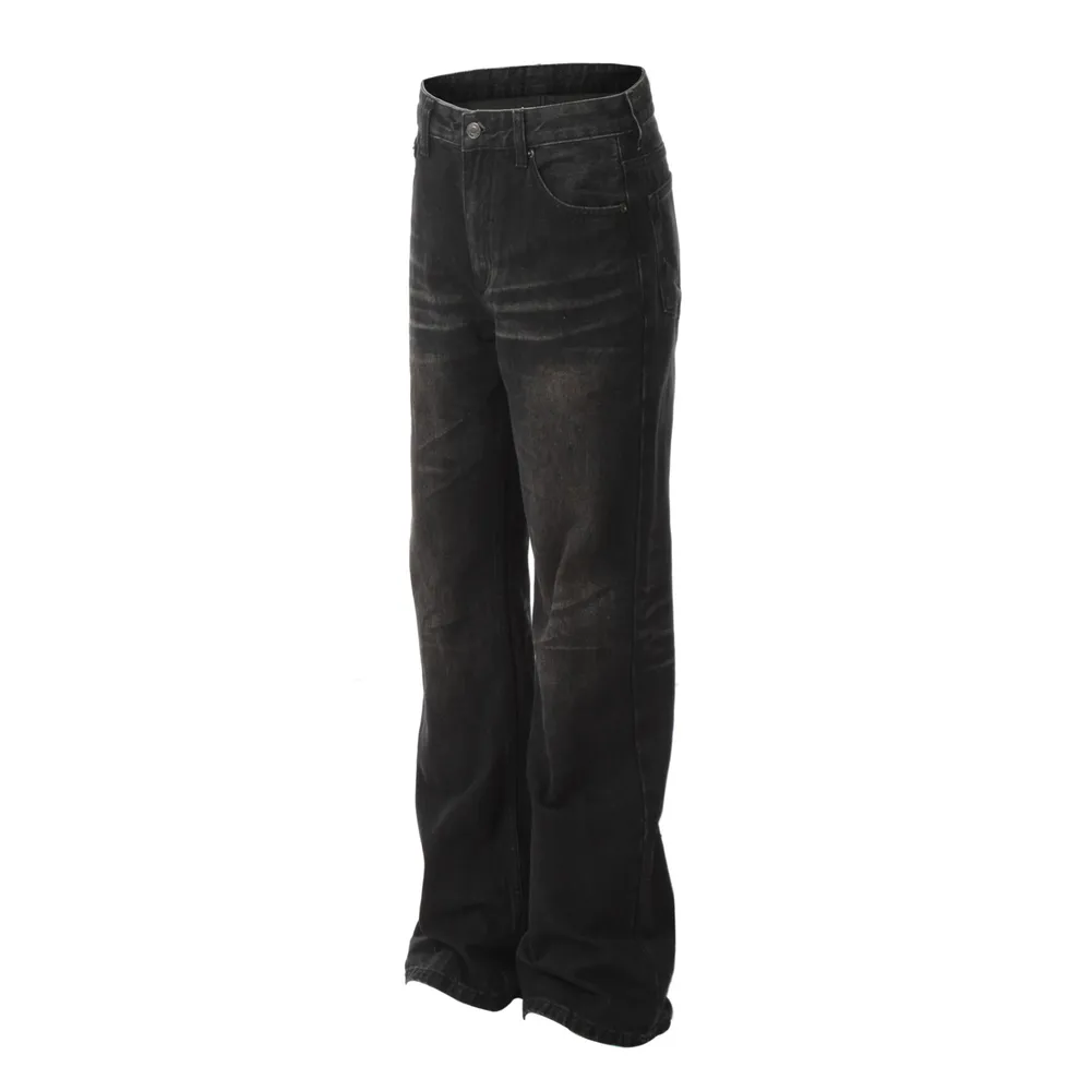 Men's Wide Leg Jeans, image 2