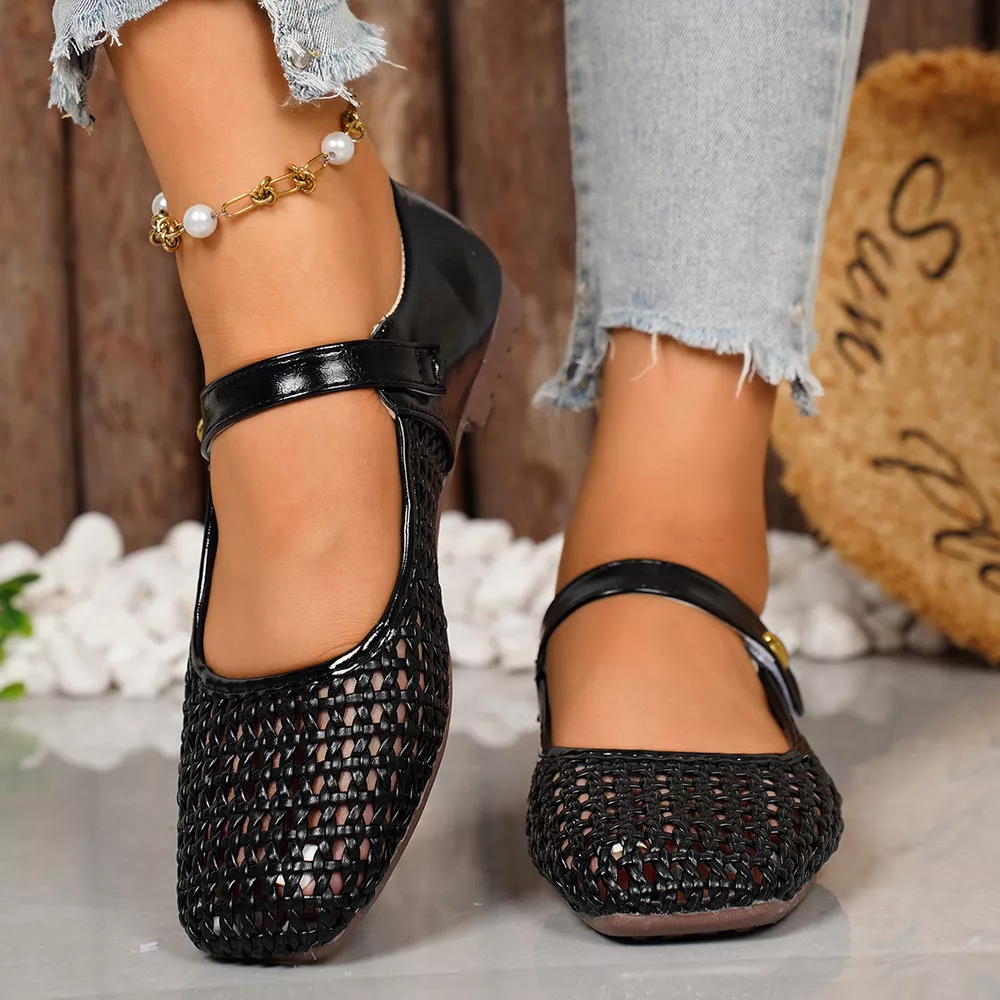 Square Toe Slip-Ons, image 3