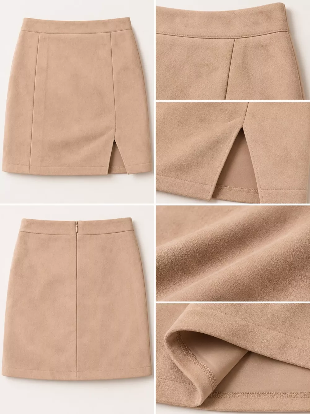 High-Waisted Slit Skirt, image 46
