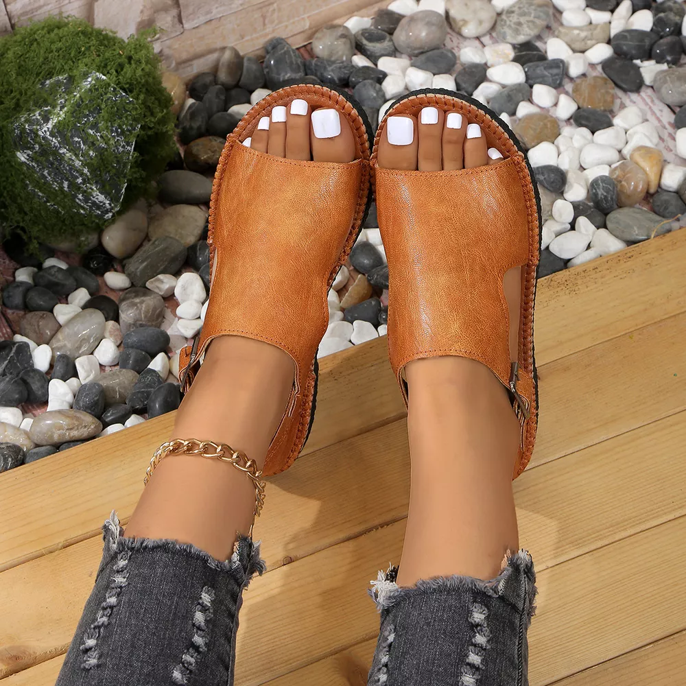 Open Toe Buckle Sandals, image 13