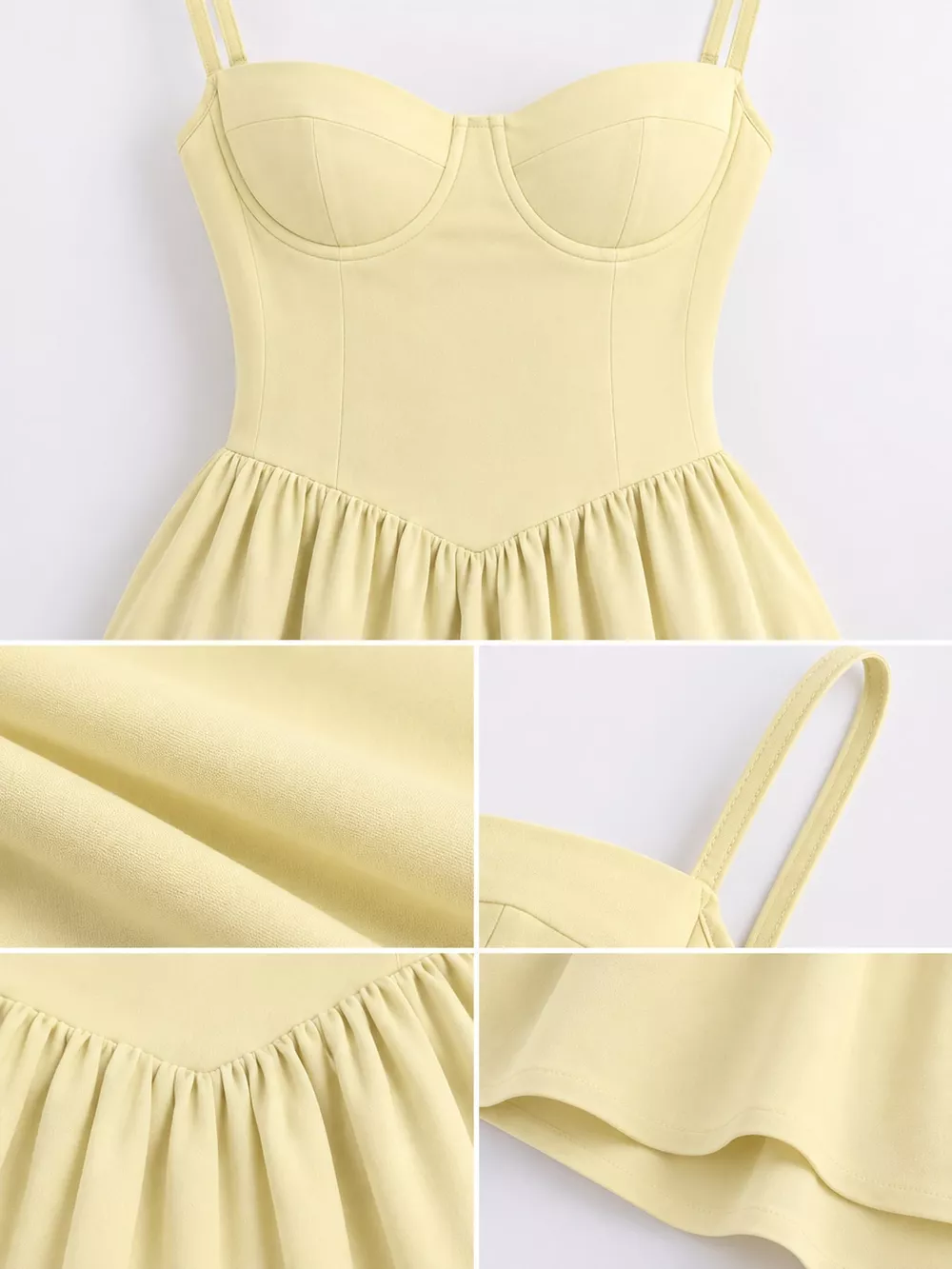 Sweetheart Neck Midi Cami Dress, image 35
