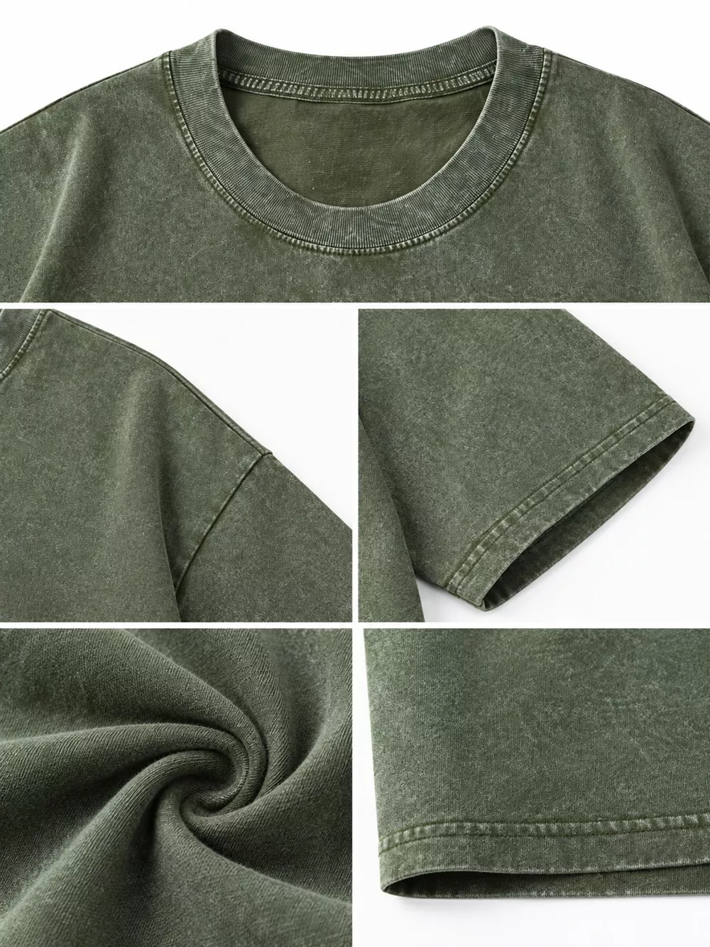 Men's Full Size Vintage Acid Wash Oversized Crewneck T-Shirt Plus Size, image 20