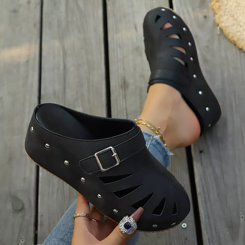 Round Toe Platform Sandals, image 2