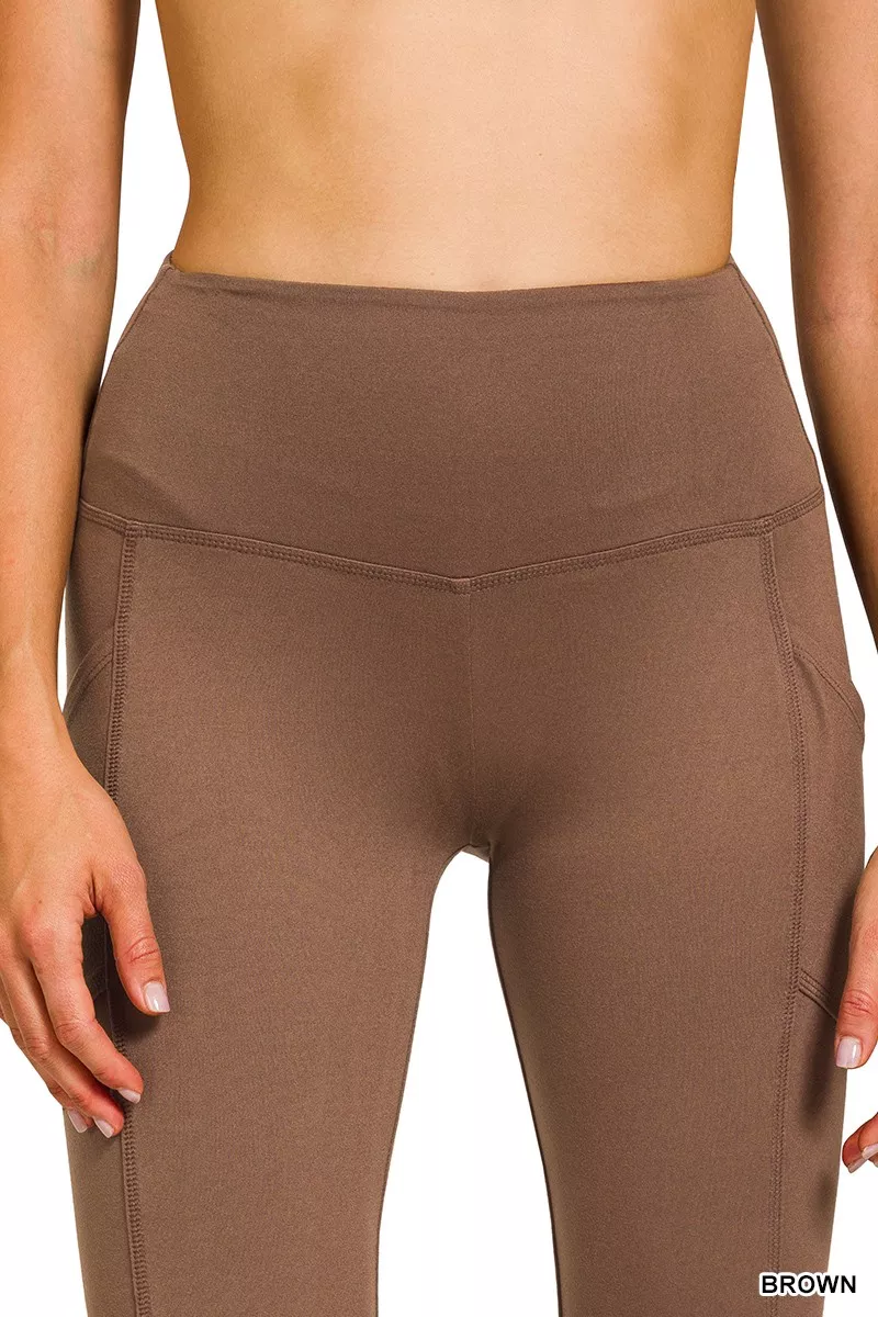 Brushed Dty Microfiber Flare Pants, image 7
