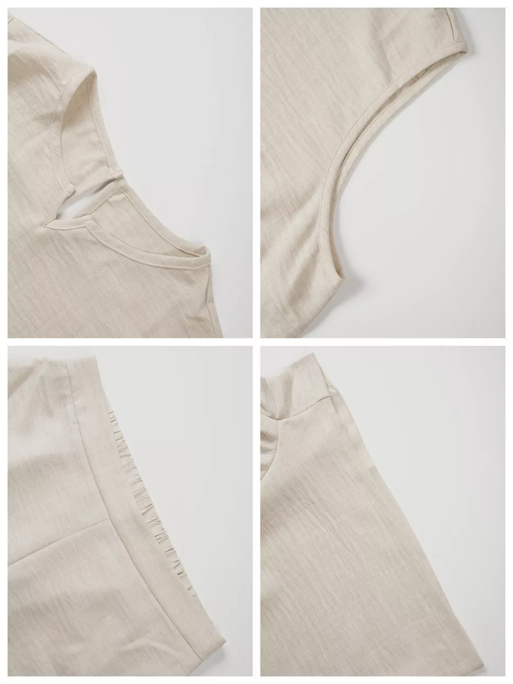 Sleeveless Top and Shorts Two-Piece Set, image 6