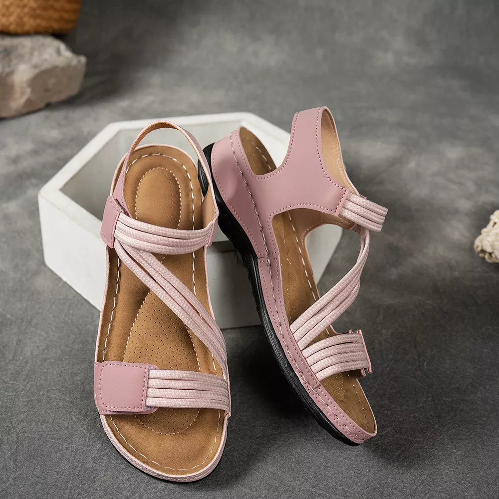 Open Toe Wedge Sandals, image 5
