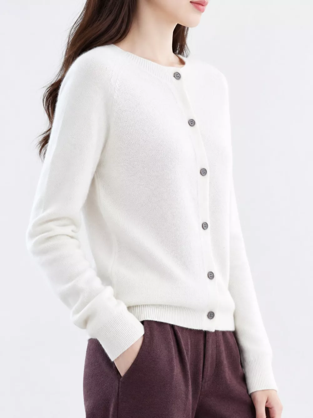 Button-Down Long Sleeve Cardigan, image 36