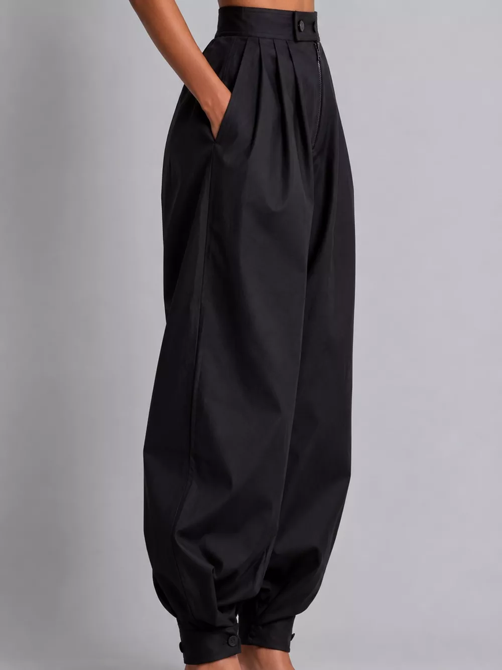 Full Size High-Waisted Balloon Leg Jeans Plus Size, image 7