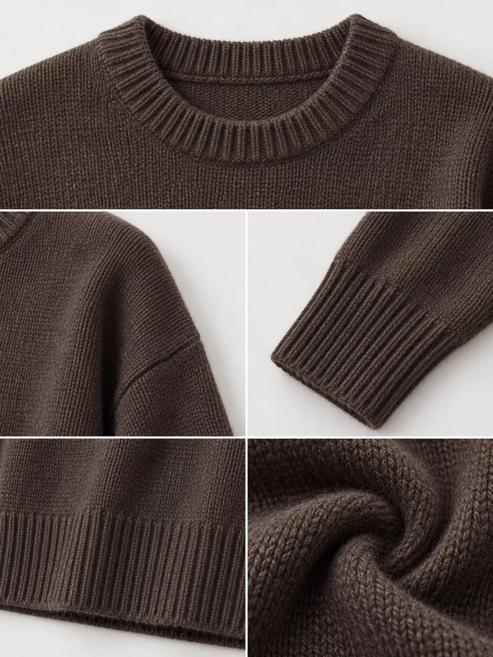 Round Neck Dropped Shoulder Sweater, image 23