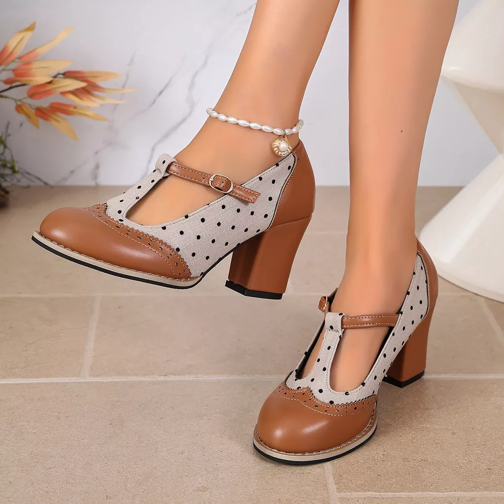 Point Toe Block Heels Pumps, image 12