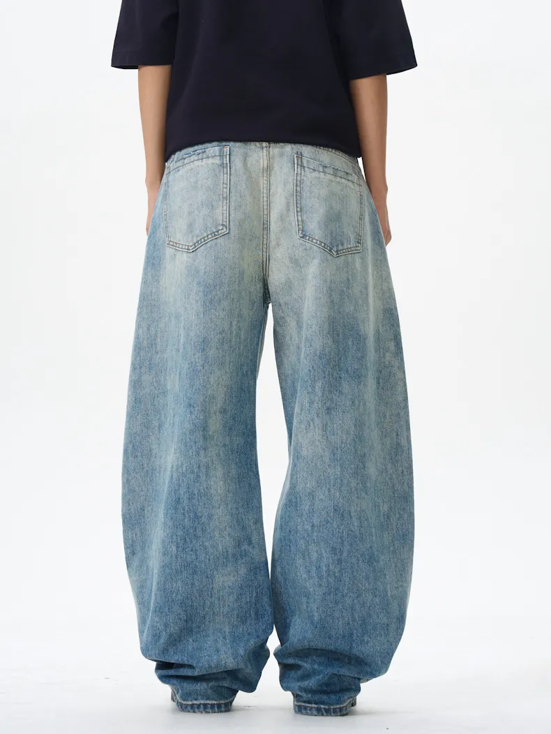 Men's Wide Leg Jeans, image 3