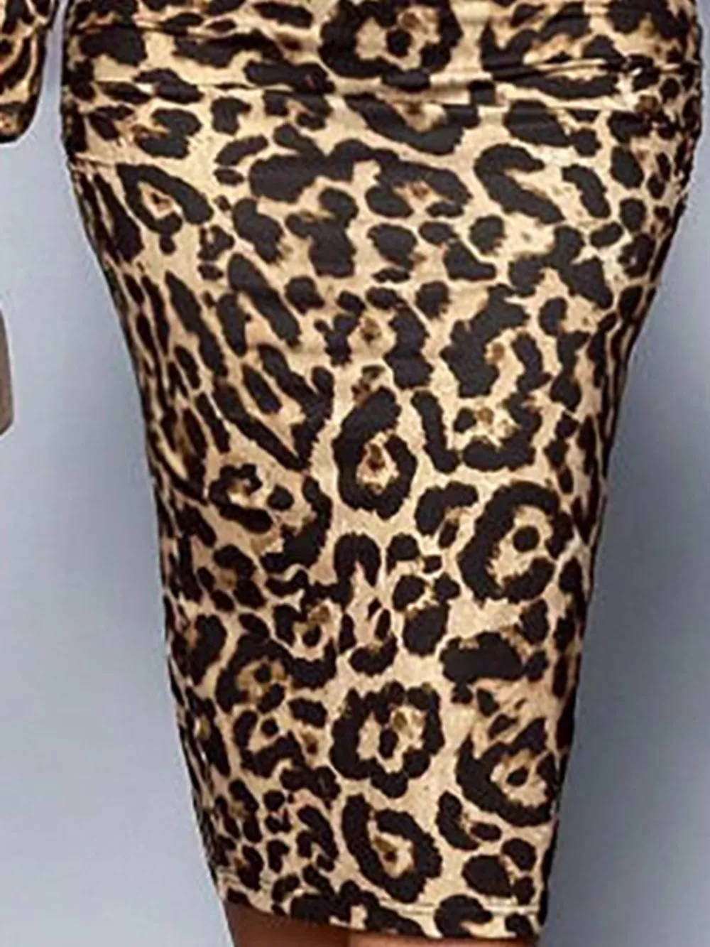 Lace Detail V-Neck Bodycon Midi Dress, image 8