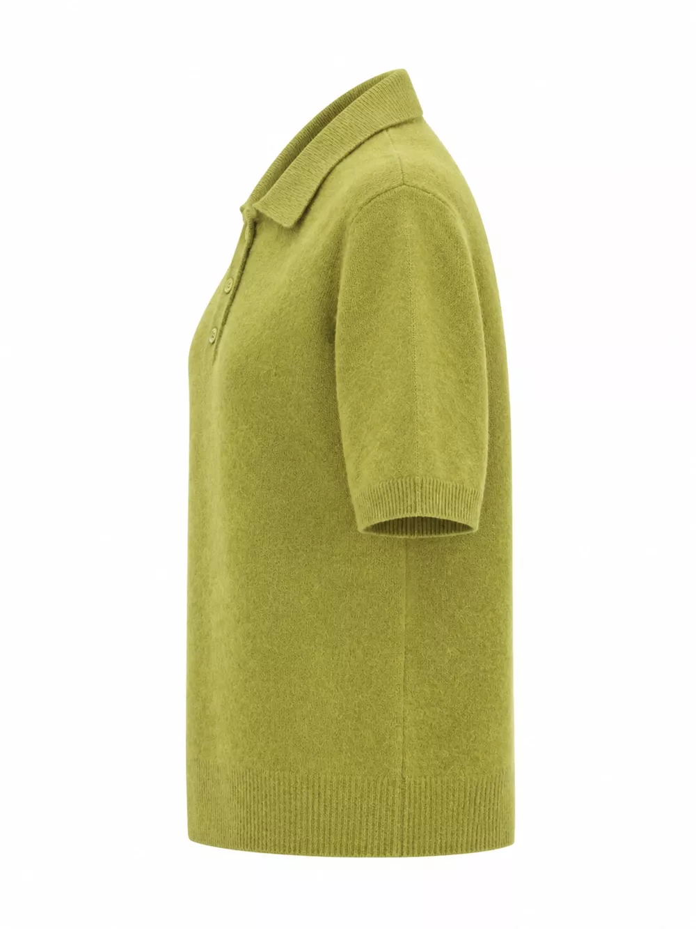 Wool Short-Sleeve knitted Polo Shirt, image 30