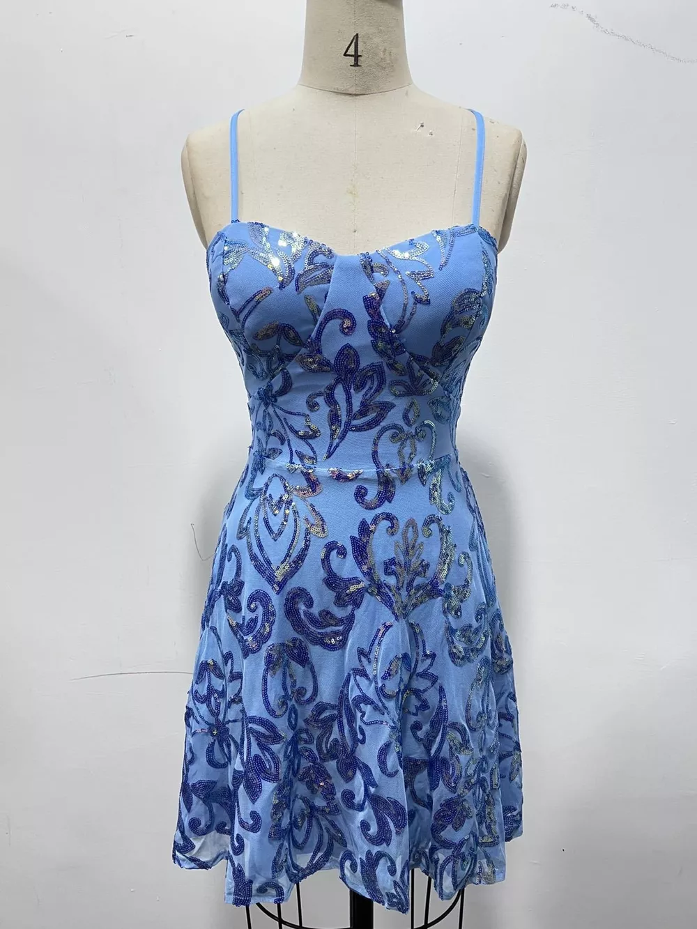 Sequin Embellished Mini Dress, image 19