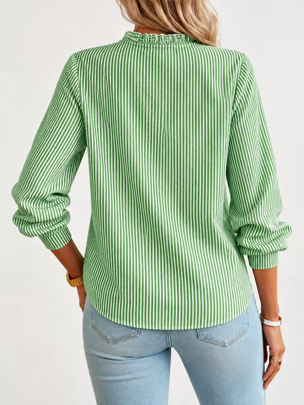 Ruffled Button Down Shirt, image 19