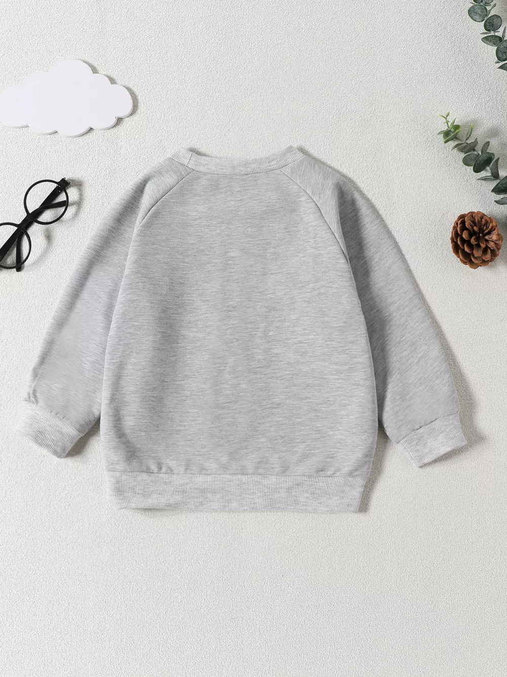 Children's Graphic Round Neck Sweatshirt, image 4