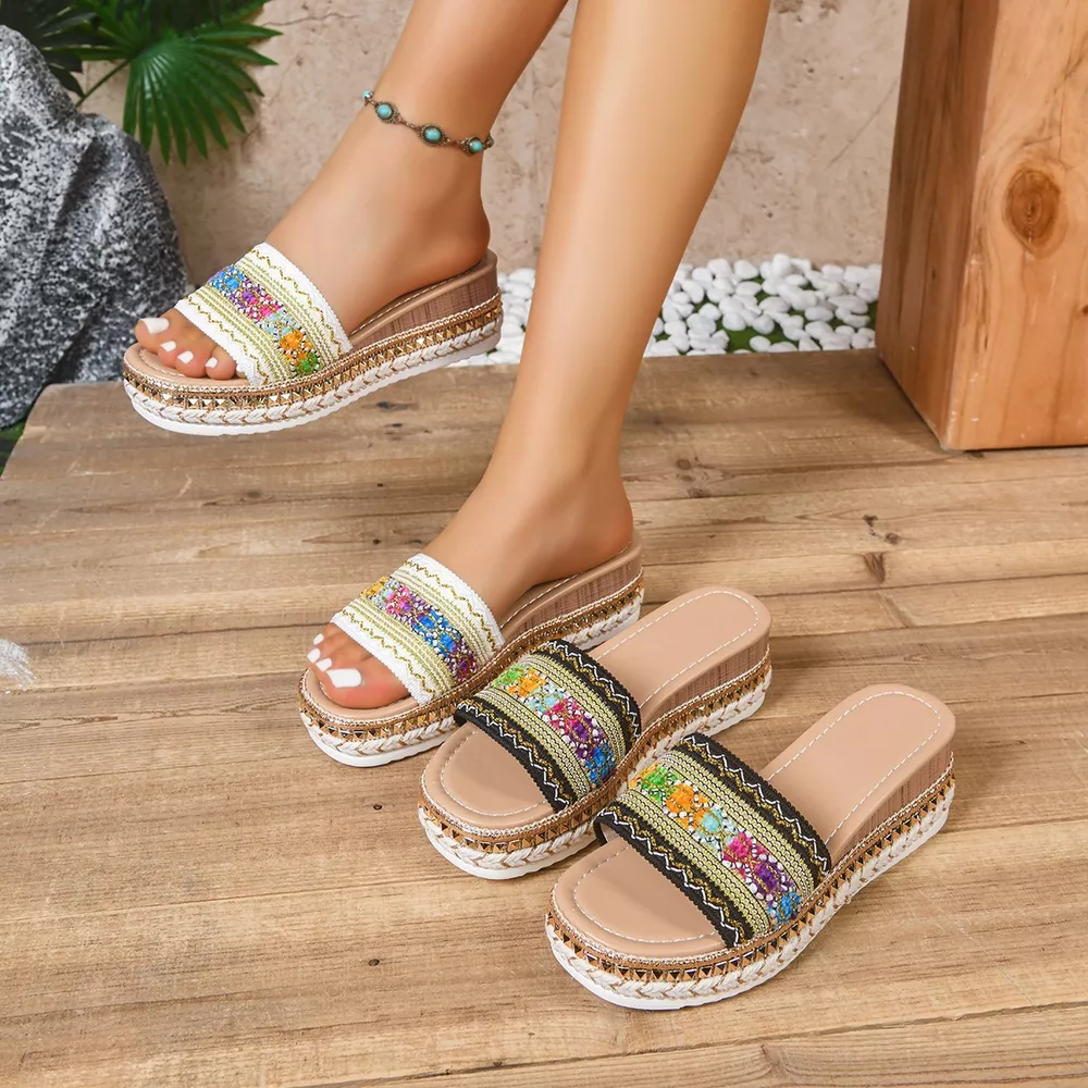 Open Toe Platform Sandals, image 2