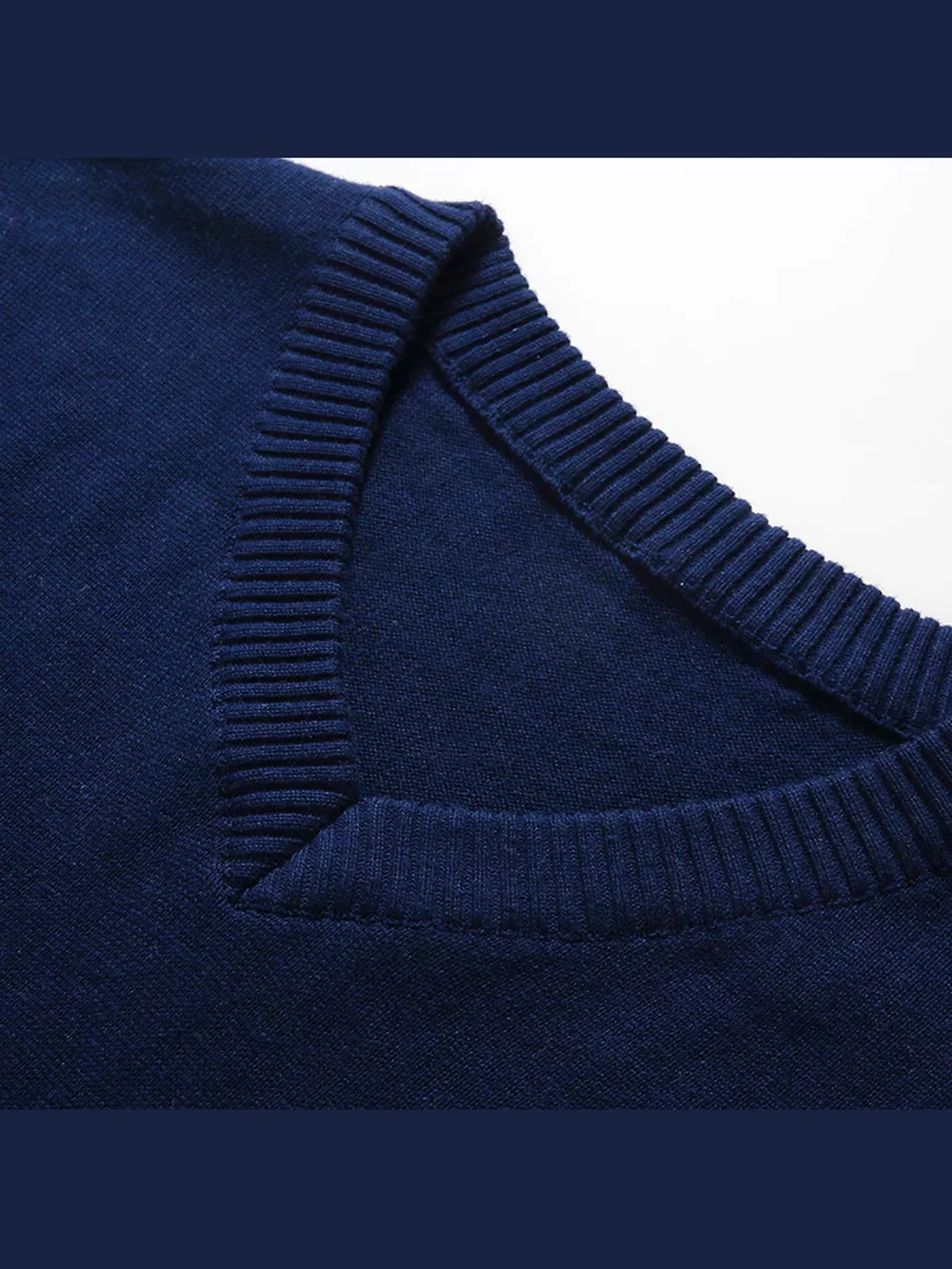 Men's Plus Size V-Neck Sweater Vest, image 20