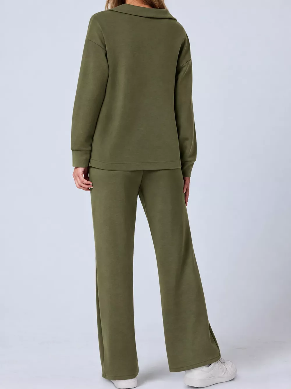 Dropped Shoulder Top and Pants Set, image 44