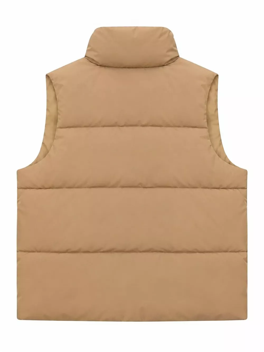 Stand-Up Collar Puffer Vest Coat, image 8