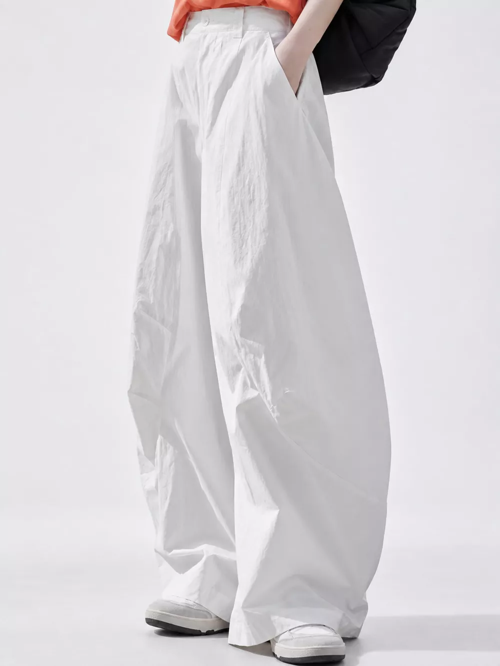 Wide-Leg Casual Pants, image 3