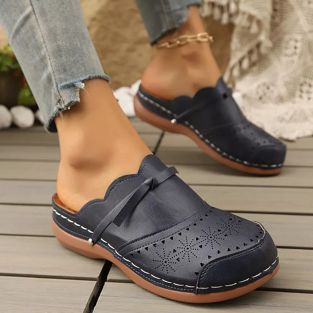 Round Toe Wedge Sandals, image 11