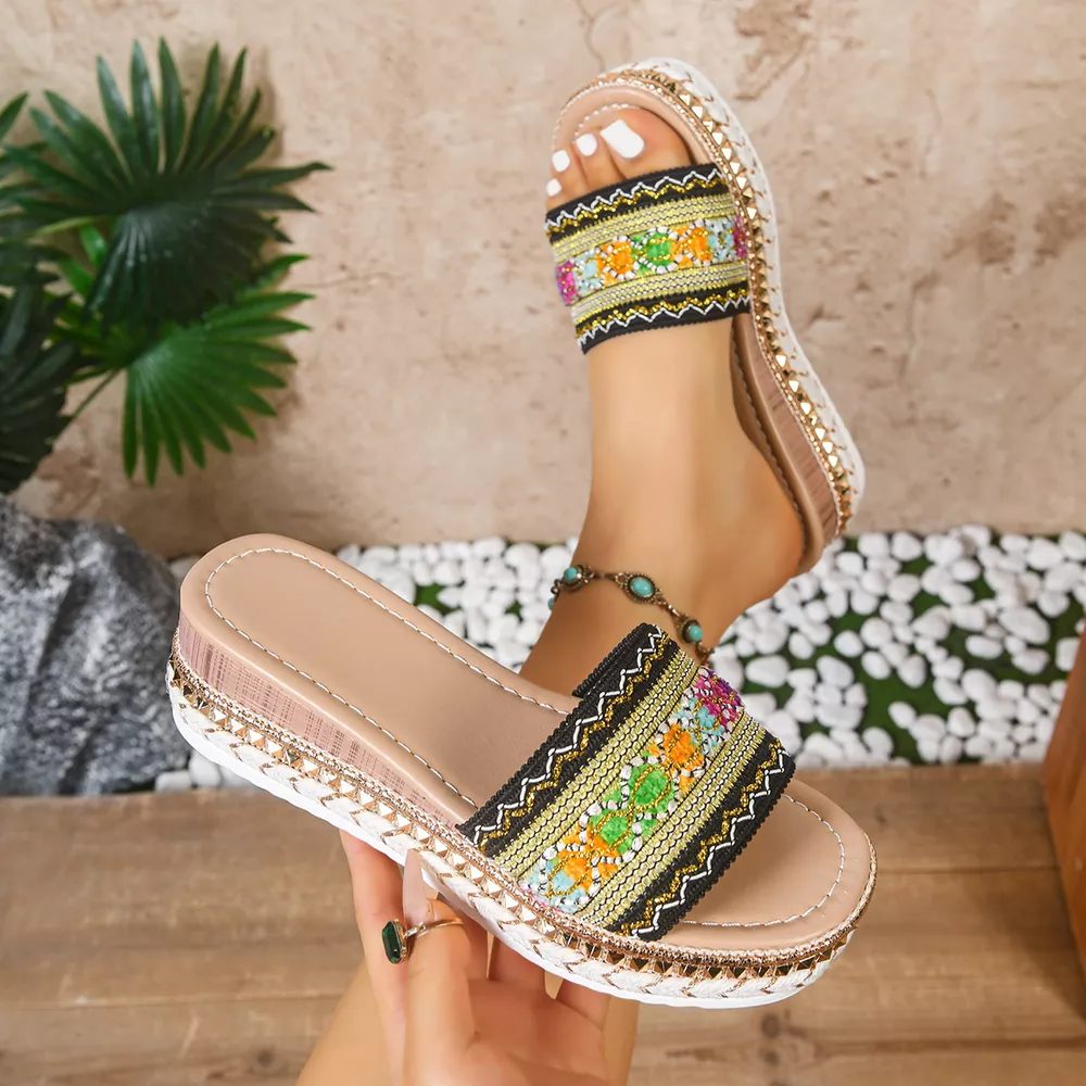 Open Toe Platform Sandals, image 4