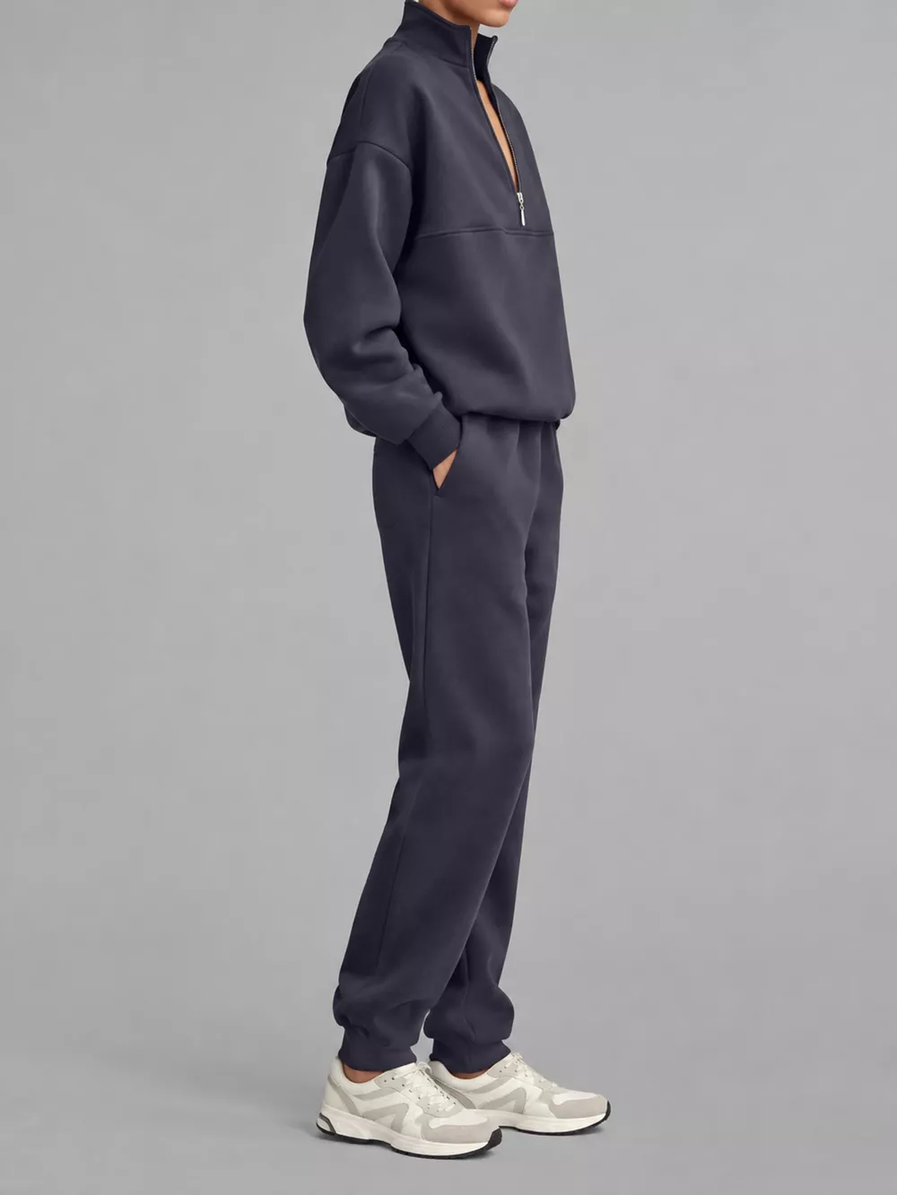 Half-Zip Sweatshirt and Joggers Set, image 16